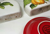 Fruit-themed ceramic dishware and decorative pieces - thumbnail 8 of 9