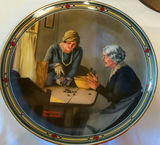 Globe on Stand and Two Norman Rockwell Plates - thumbnail 3 of 7