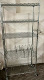 Adjustable Metal Storage Rack - thumbnail 1 of 3