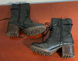 Lucky Brand, Black Leather Boots 8.5 - thumbnail 2 of 3