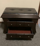 Two Drawer Entry Bench - thumbnail 2 of 4