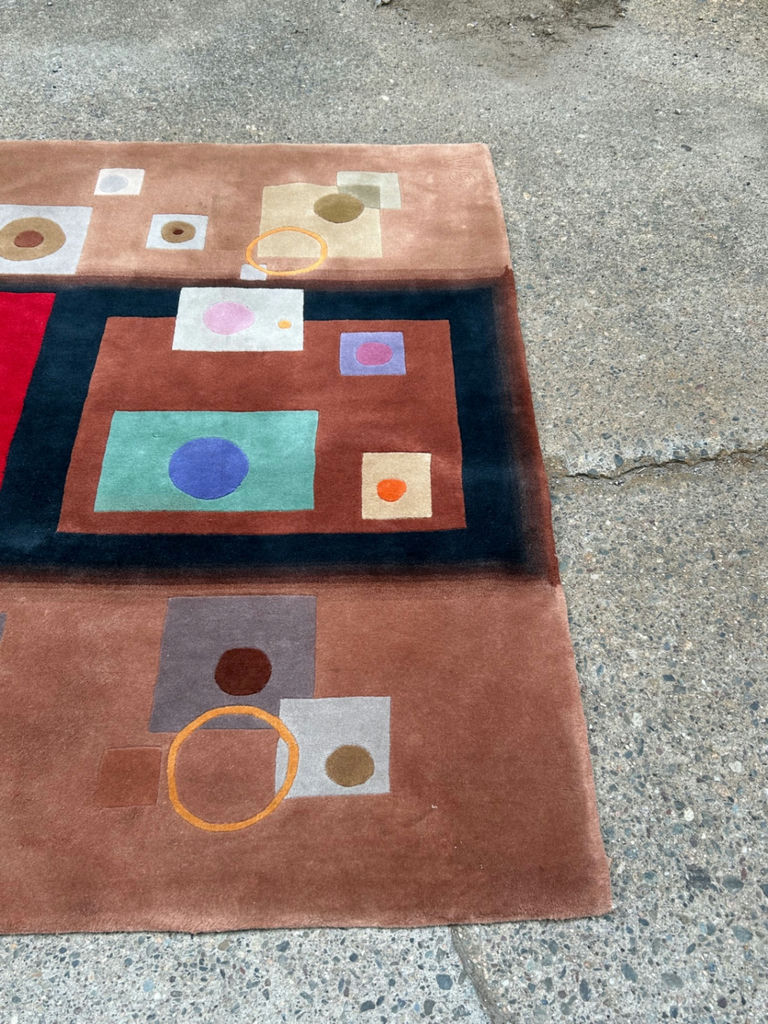 MCM Art Deco Rug  - image 5 of 7