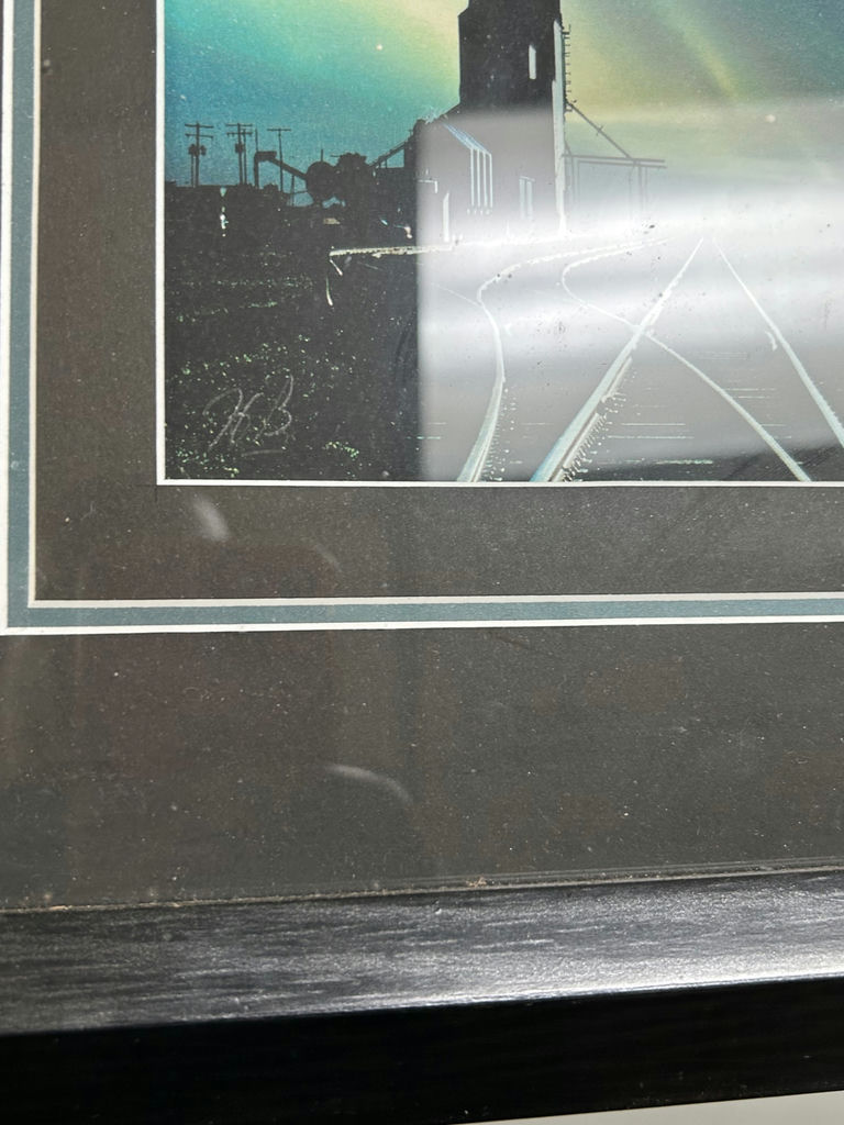 Signed Horst Baender Northern Lights Lithograph  - image 5 of 5