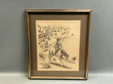 Don Quixote Lithograph Signed and Numbered  - thumbnail 1 of 5