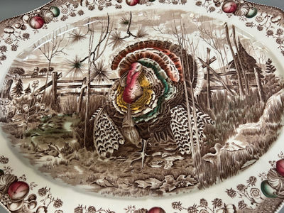 Johnson Bros. Oversized Turkey Platter 20 1/4'' - Image 1 of 4