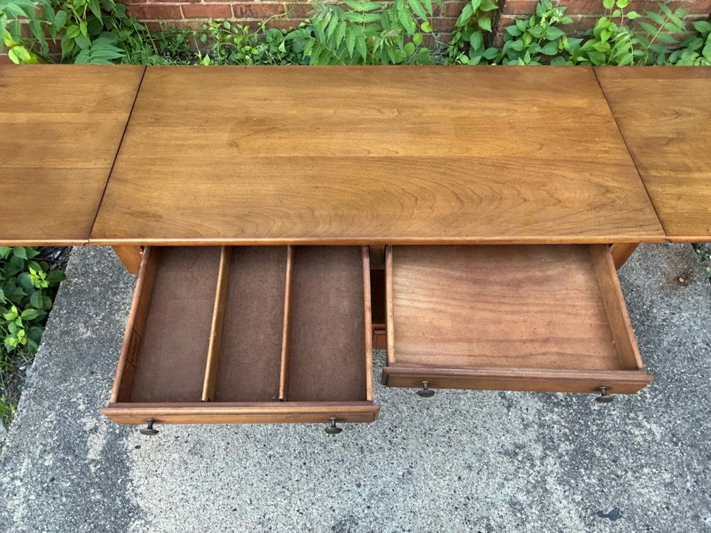 Willet Furniture Drop Leaf Serving Cart  - image 5 of 7