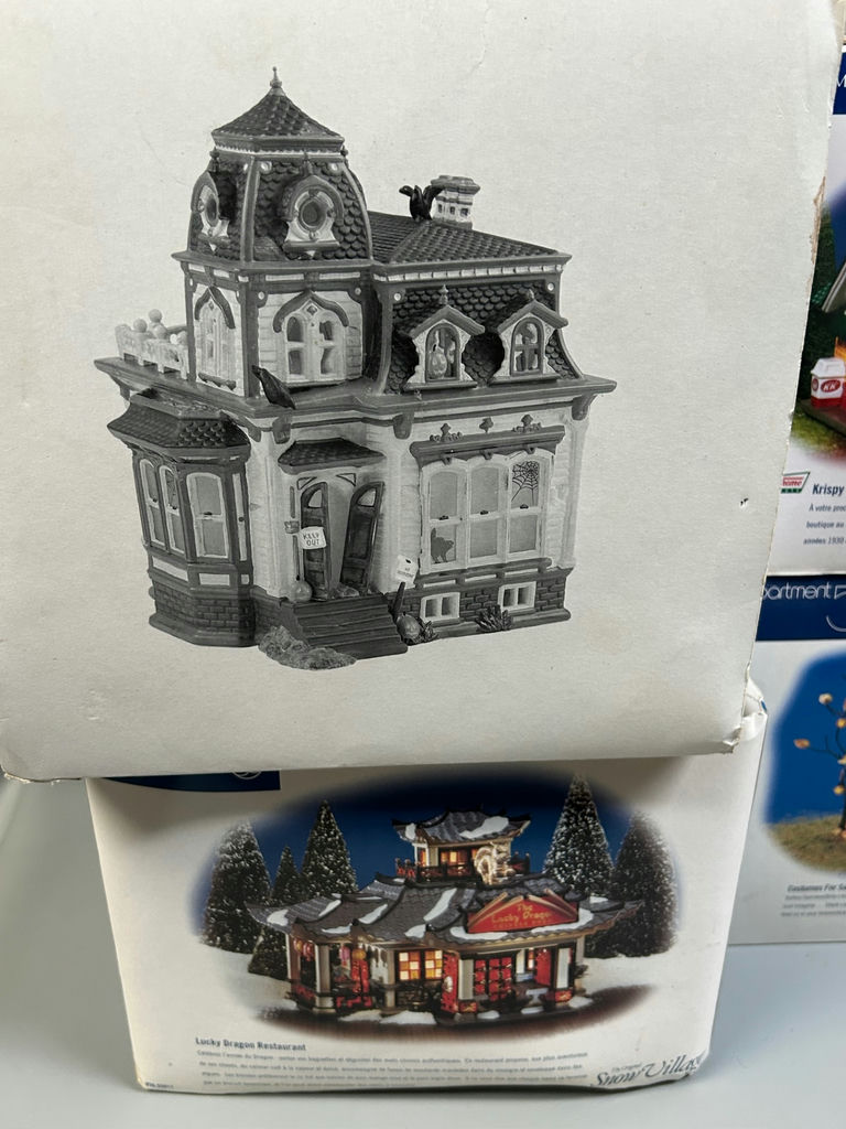 Department 56 Collectible Villages. - image 5 of 7