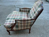 Ethan Allen Upholstered Chair W/ Ottoman  - thumbnail 6 of 9