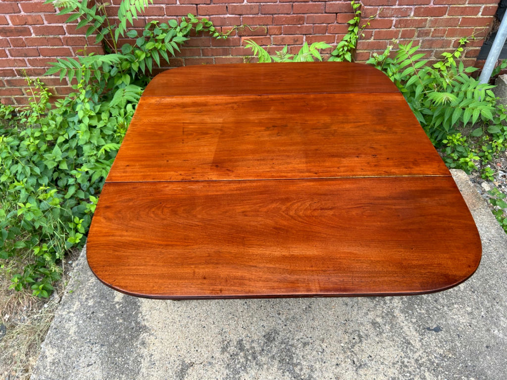 Antique One Drawer Drop Leaf Table  - image 3 of 5