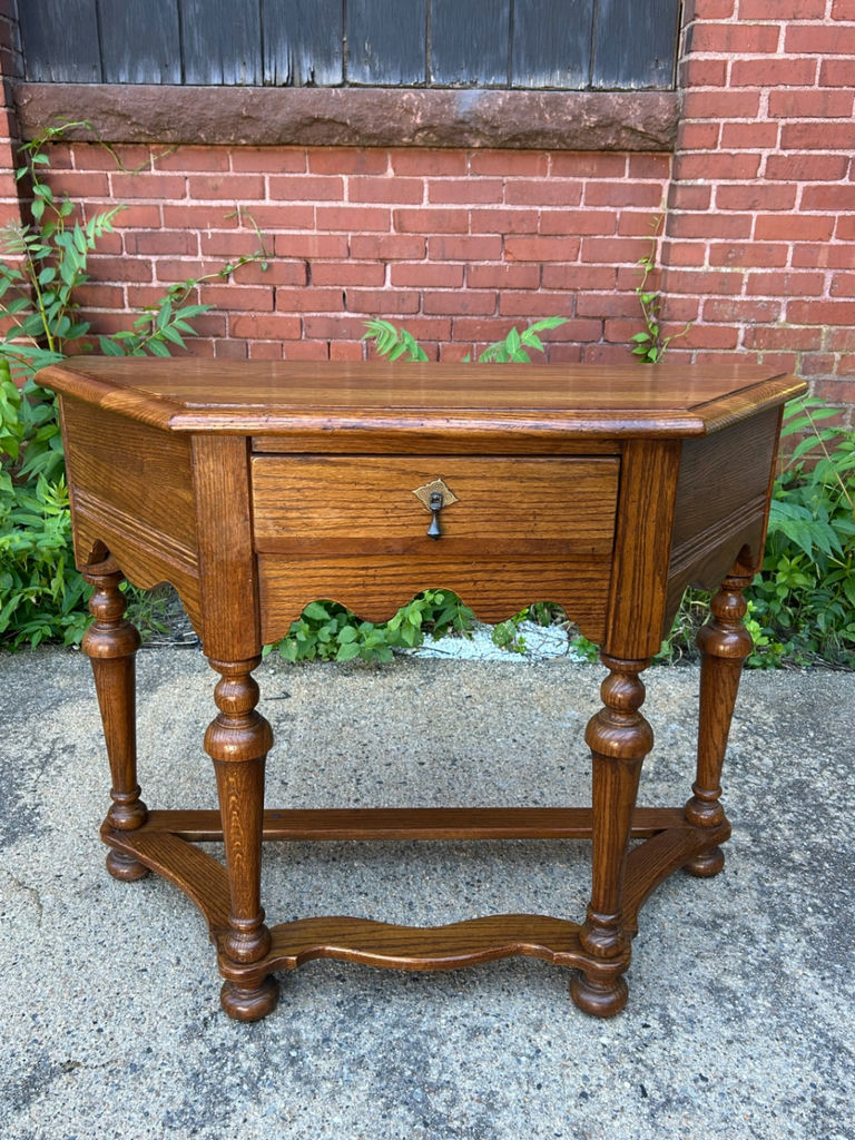 Ethan Allen One Drawer Table - image 1 of 7