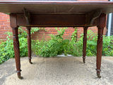 Antique One Drawer Drop Leaf Table - thumbnail 5 of 5