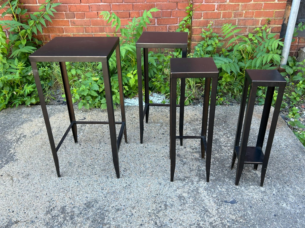 MCM Metal Nesting Tables - image 4 of 7