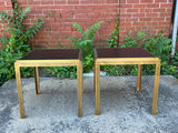 Pair of MCM Metal End Tables - thumbnail 1 of 6