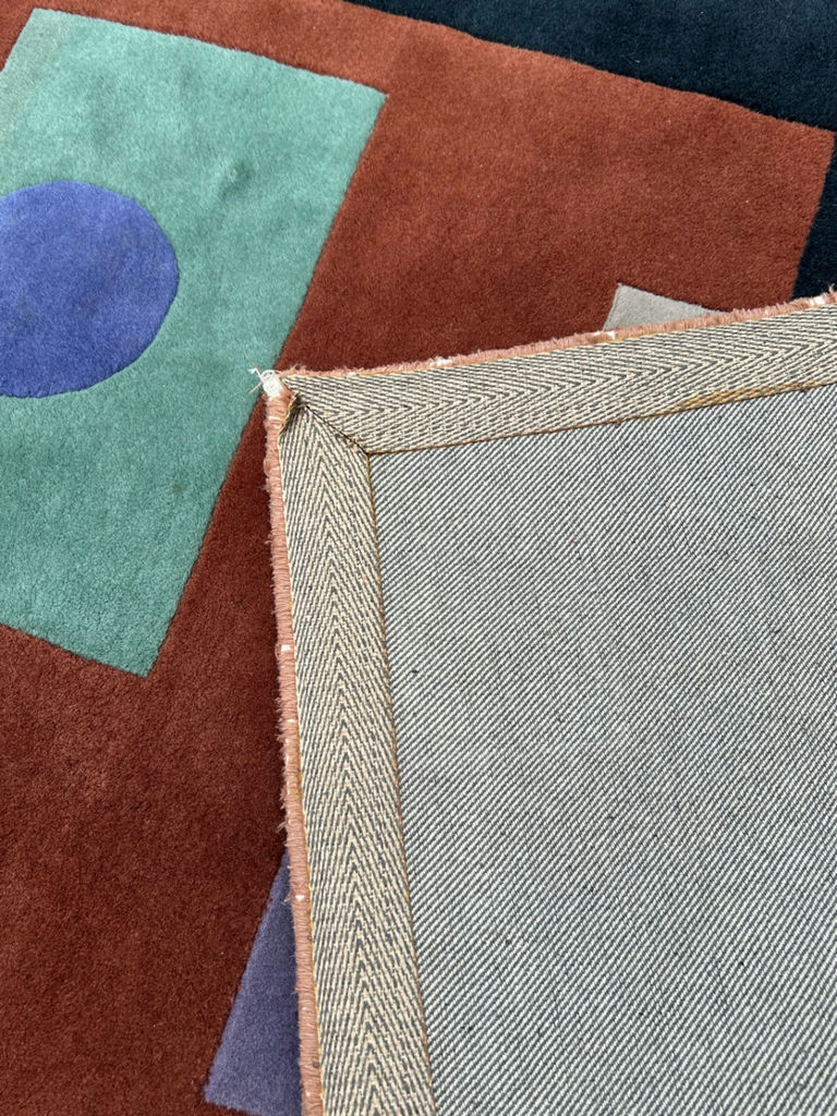 MCM Art Deco Rug - image 7 of 7