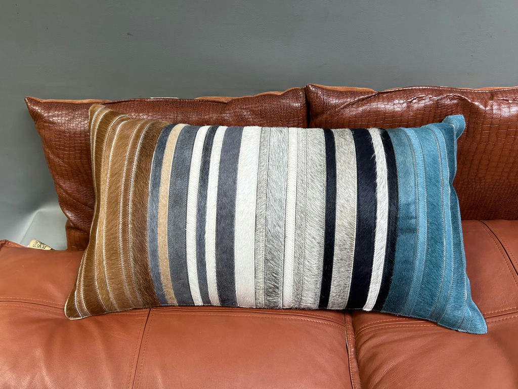 Leather Throw Pillows - image 3 of 9