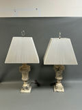 Vintage Alabaster Lamps  - thumbnail 1 of 6
