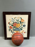 Signed Theorem Still Life Painting on Velvet - thumbnail 3 of 6