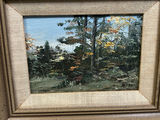Signed Textured Landscape Oil Paintings - thumbnail 2 of 6