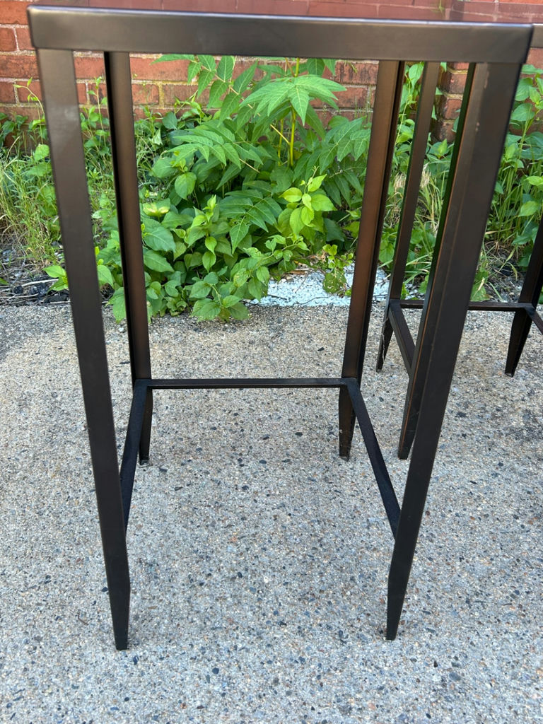 MCM Metal Nesting Tables  - image 5 of 7