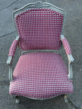 French Provincial Upholstered Armchair - thumbnail 2 of 5