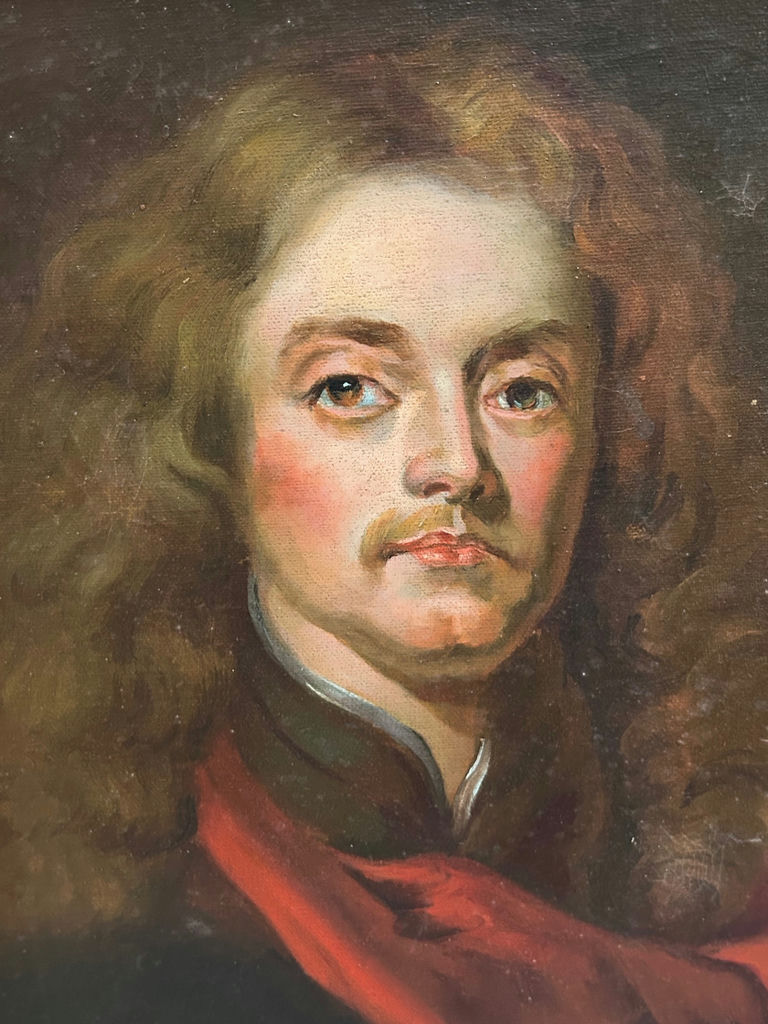 Signed Portrait Oil Painting of Man  - image 5 of 5