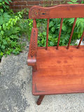 Farmhouse Hand Painted Bench - thumbnail 3 of 6