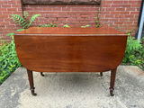 Antique One Drawer Drop Leaf Table  - thumbnail 1 of 5