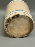 Antique Blue & White Stripe Stoneware Jug  - thumbnail 4 of 6