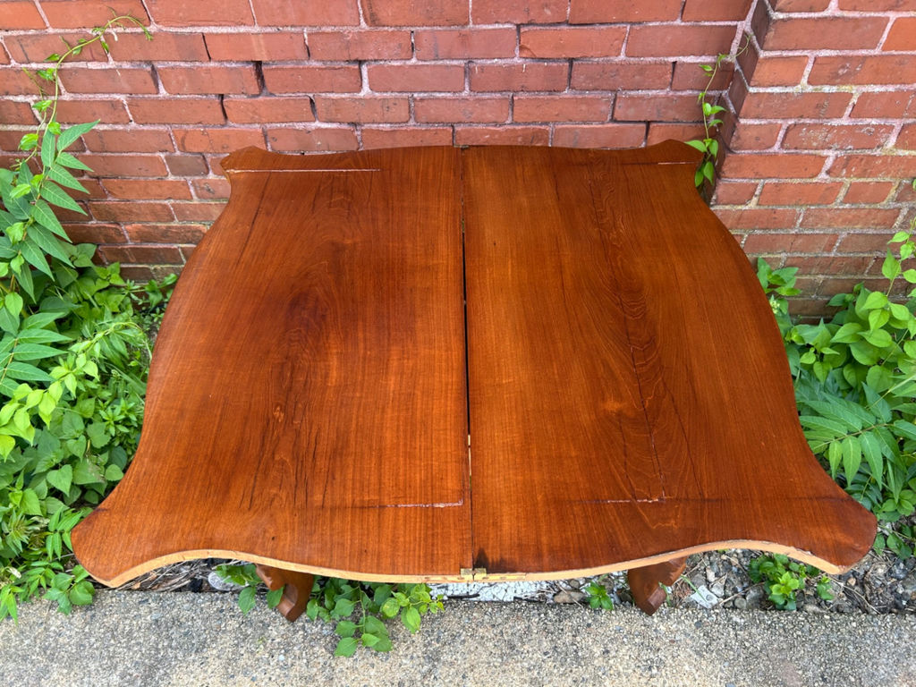 Rococo Revival Carved Game Table - image 2 of 8
