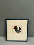 Signed Pen & Ink Rooster Drawing  - thumbnail 1 of 5