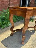 Rococo Revival Carved Game Table  - thumbnail 5 of 8