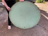 Italian Green Round Marble Top - thumbnail 3 of 6