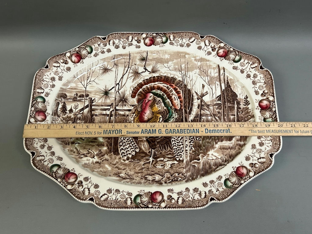 Johnson Bros. Oversized Turkey Platter 20 1/4'' - image 2 of 4