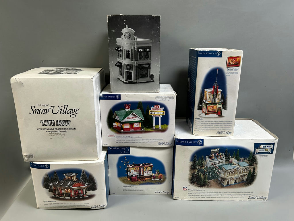 Department 56 Collectible Villages. - image 1 of 7