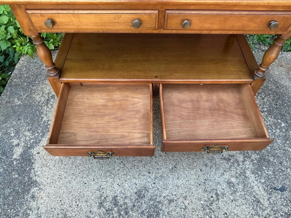 Willet Furniture Drop Leaf Serving Cart  - image 6 of 7