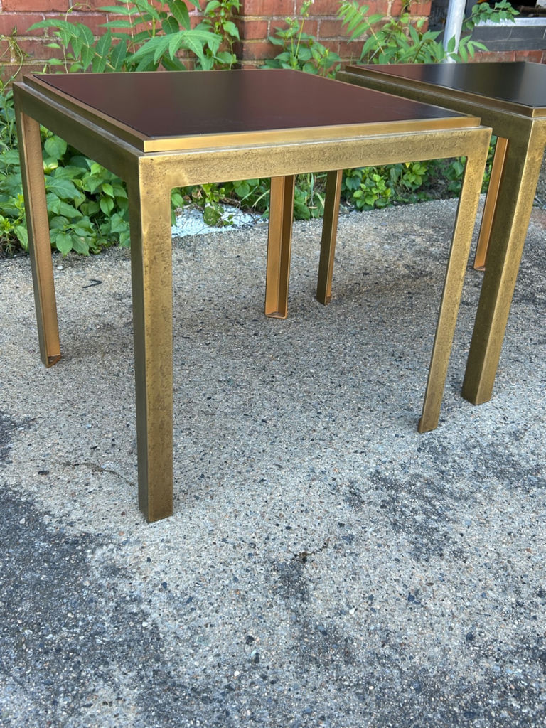 Pair of MCM Metal End Tables - image 6 of 6