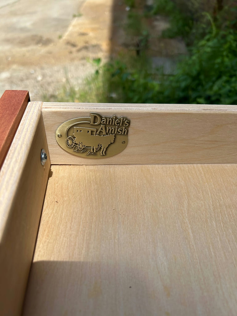 Daniel's Armish One Drawer Table - image 2 of 7