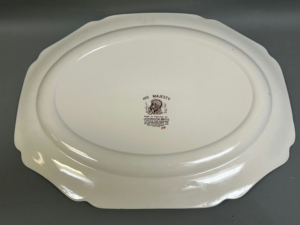 Johnson Bros. Oversized Turkey Platter 20 1/4'' - image 4 of 4