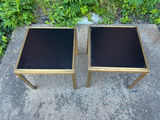 Pair of MCM Metal End Tables  - thumbnail 2 of 6