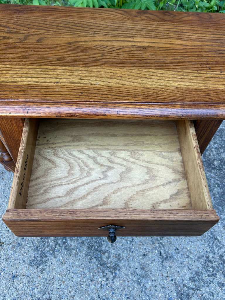 Ethan Allen One Drawer Table  - image 4 of 7