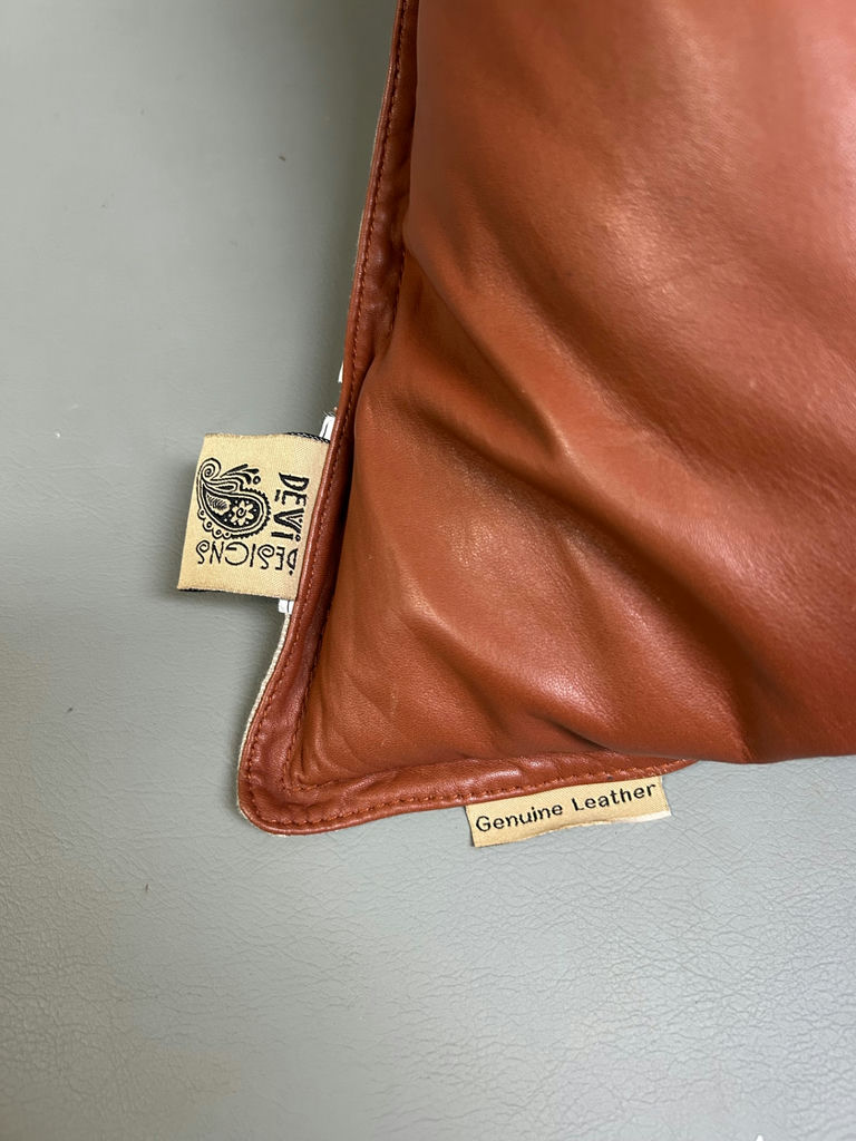 Leather Throw Pillows  - image 2 of 9