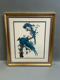 Botanical Birds Lithograph  - thumbnail 1 of 6