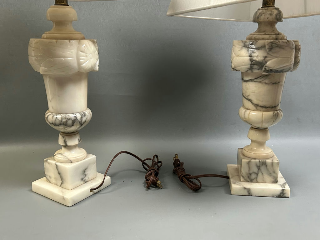 Vintage Alabaster Lamps - image 4 of 6