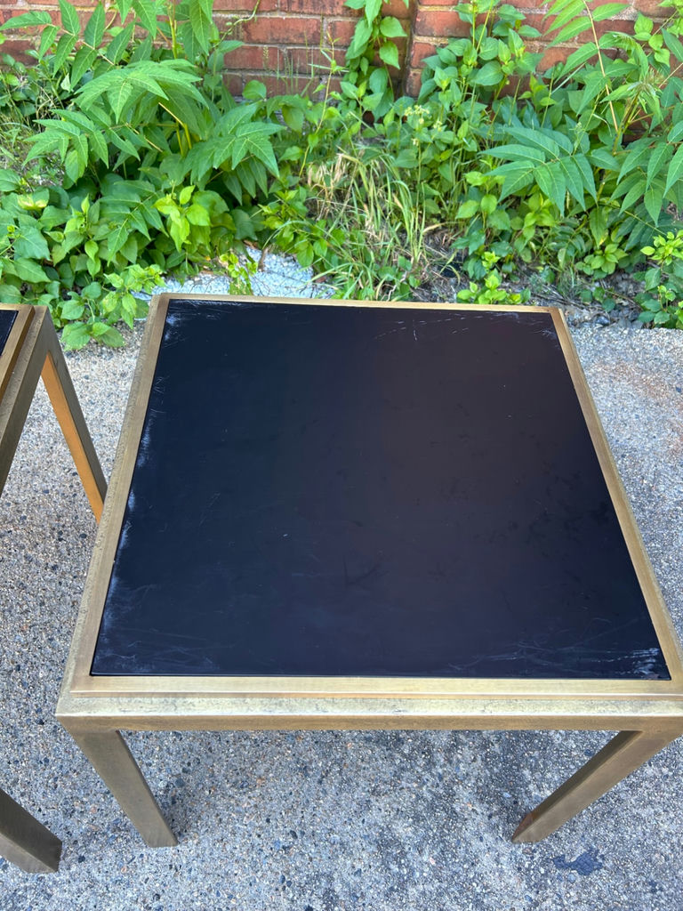 Pair of MCM Metal End Tables  - image 3 of 6