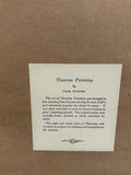 Signed Theorem Still Life Painting on Velvet - thumbnail 5 of 6