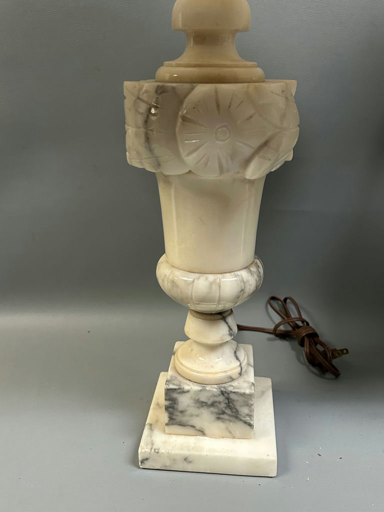 Vintage Alabaster Lamps  - image 6 of 6