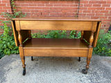 Willet Furniture Drop Leaf Serving Cart  - thumbnail 4 of 7