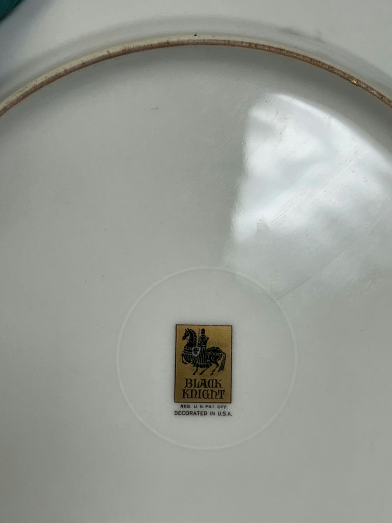 Pickard Black Knight Dinner Plates  - image 2 of 8