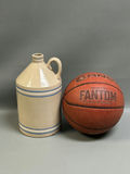 Antique Blue & White Stripe Stoneware Jug - thumbnail 2 of 6