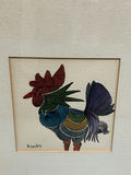 Signed Pen & Ink Rooster Drawing - thumbnail 4 of 5